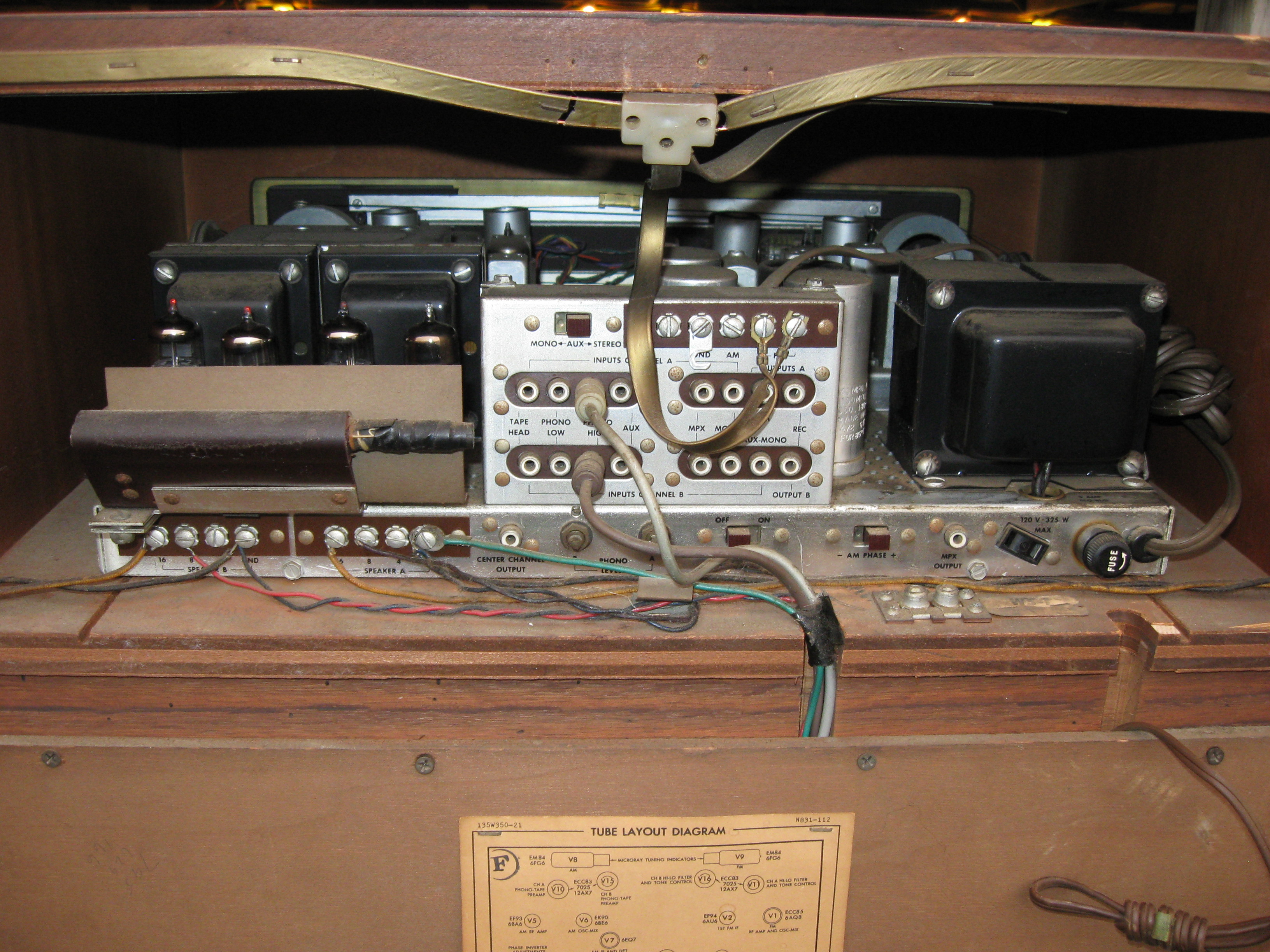 fisher coronet c-55 console