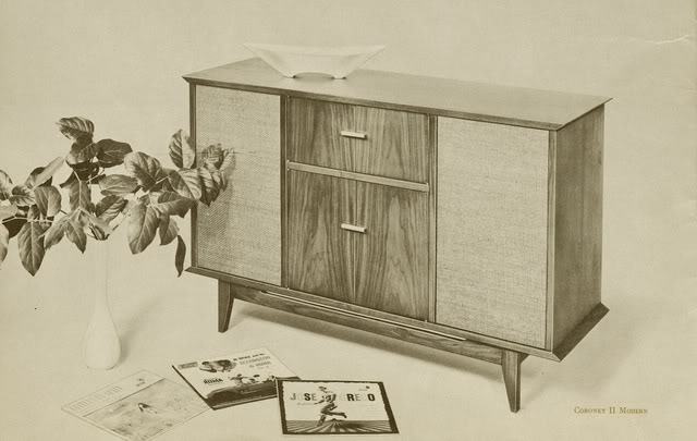 Fisher Coronet II Modern Console