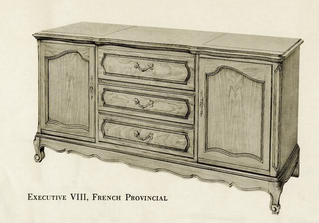 Fisher Executive VIII French Provencial Console