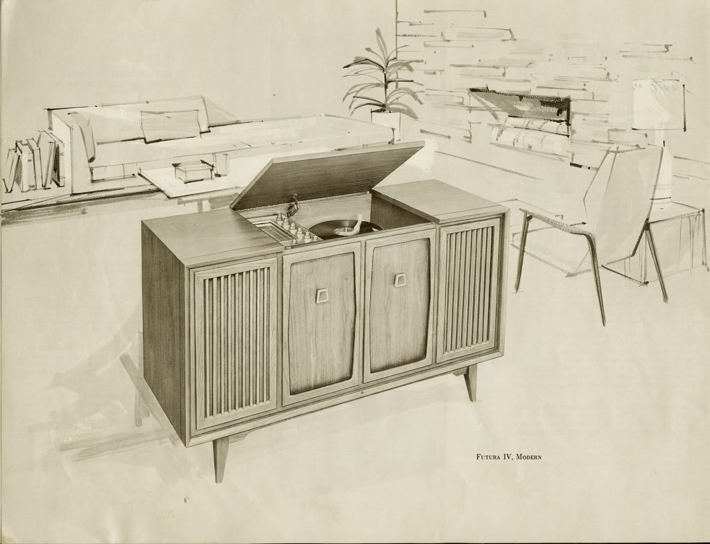 Fisher Futura IV Modern Console