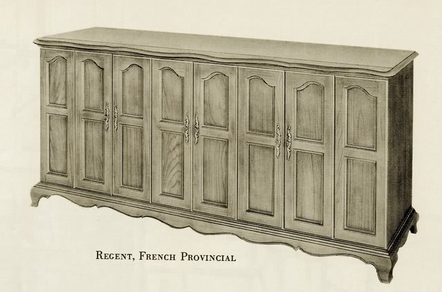 Fisher Regent 5000 Provincial Console