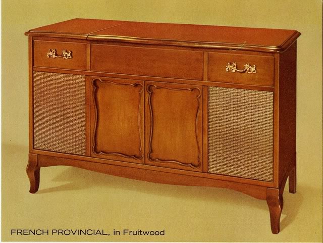 Fisher Philharmonic IV French Provincial Console