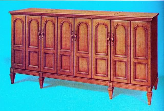 Fisher Regent II Italian Provincial Console