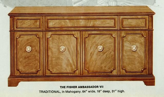 Fisher Ambassador VII Traditional Console