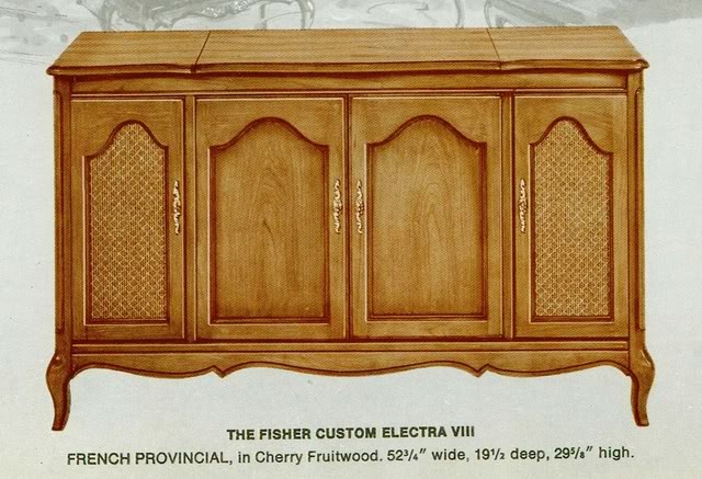 Fisher Custom Electra VIII French Provincial Console